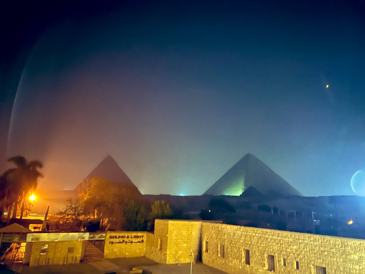 Finally made it in!  View from our hotel….Thanks @elmonx_official ……This is just the beginning 🇪🇬 #elmonx #elmonxtut