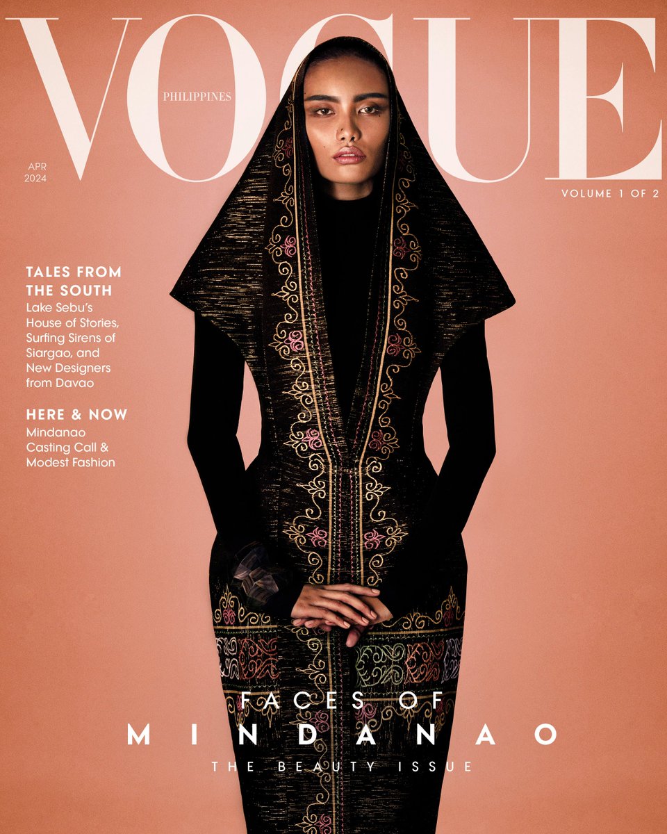 Vogue Philippines tells the story of Mindanao in two volumes. The first this April centers on the “Faces of Mindanao,” inspired by an initial casting call held in Davao in January. Read the full story here: bitly.ws/3h9AL. Grab your copy now on shop.vogue.ph.