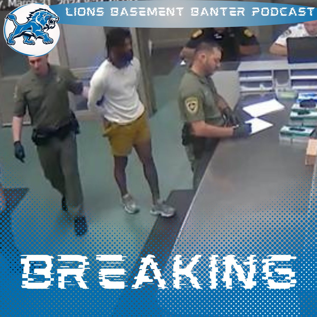 LionsBanter's tweet photo. 🚨 🚨 BREAKING: Former CB for the #Lions, #CamSutton, has turned himself into authorities. A warrant (battery by strangulation) for his arrest was released to #Twitter on March 20th by the Hillsborough County Sheriff’s Dept. in Florida. He has since been in the wind until now. https://t.co/J7PKLXnAnr