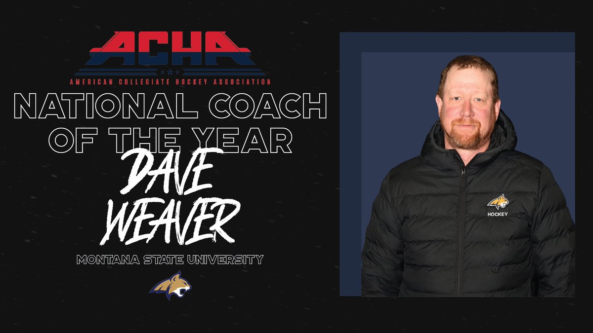 Congratulations to Dave Weaver, this year's Men's Division 2 National Coach of the Year