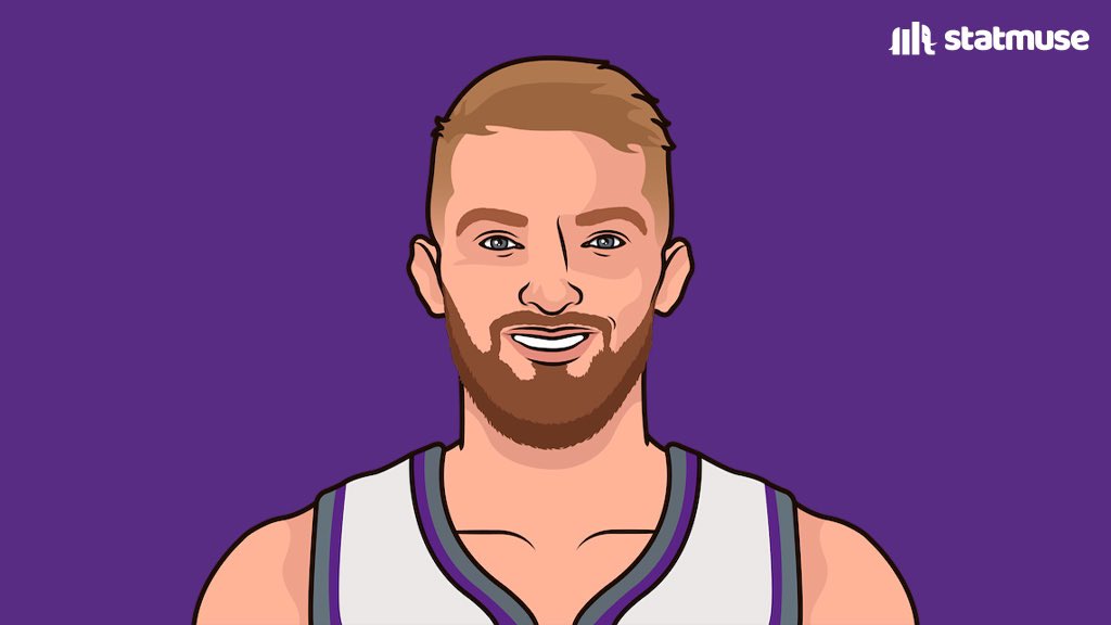 kings_muse's tweet photo. Only players in NBA history to have 1000 rebounds and 600 assists in a season:

— Wilt Chamberlain 
— Domantas Sabonis https://t.co/eAqD9BebzY