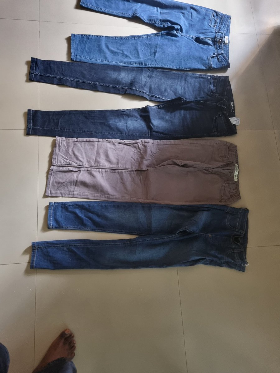 KufaHarriet's tweet photo. Sale! sale!  help me raise money for rentals,  baby food, and groceries by  supporting my small business. All the jeans are going for k100. We deliver at a fee.  Call / app 0977790100 +260777299814. Kindly retweet customers can be on your TL. Boy jeans age from 10 to 16yrs https://t.co/ngu58ooPN4