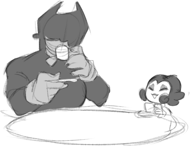 NaddyScribbles's tweet photo. @MsMoroxide poor man, he needs some chill https://t.co/Nzpd3Dxr2M