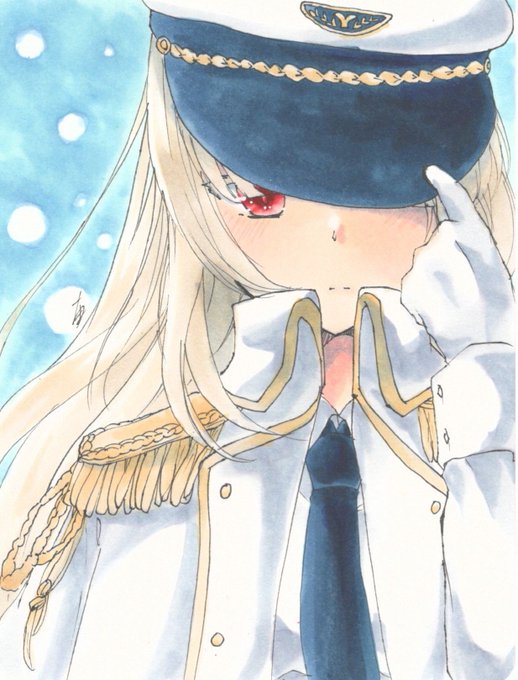 「military hat white gloves」 illustration images(Latest)