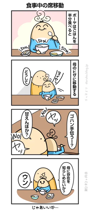 母のヒザで食べたがる
https://t.co/ikYJfjhnfk 