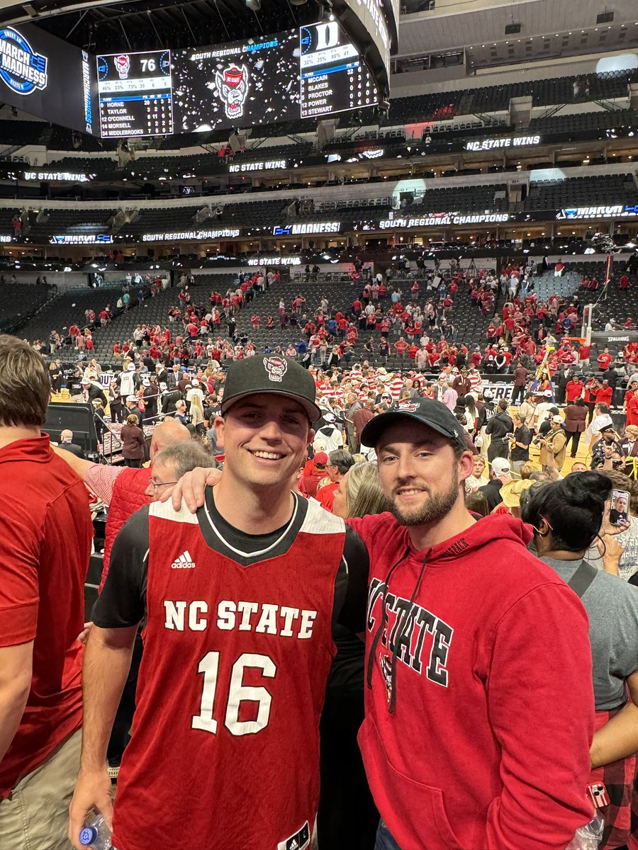 I make my schedule around NC State athletics. I’m one of 25 State grads in my family. I support <a href="/OnePackNIL/">One Pack NIL</a> because I want to help us win any way I can. It all means so much to me and I have loved every minute of this ride so far. 

WOLF!!!!!! <a href="/InsidePackSport/">Inside Pack Sports</a> <a href="/PackMensBball/">NC State Men's Basketball</a>