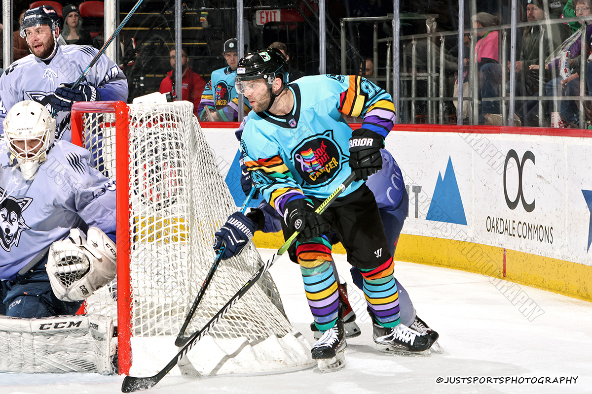 JustSports_AHL's tweet photo. 03-22-24 BINGHAMTON BLACK BEARS vs WATERTOWN WOLVES

SOCK OUT CANCER SPECIALTY GAME JERSEYS

FPHL-Federal Prospects Hockey League

@BlackBearsFPHL
#BlackBearsFPHL
@WolvesWatertown
@TheFPHL
#hockeyphotography
#pocketwizard
@PocketWizard
#ShotOnCanon
#fphl
#sockoutcancer https://t.co/8KM44haKXF