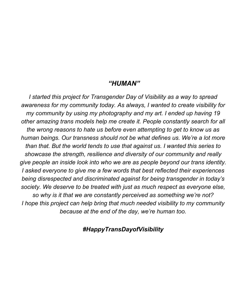 Happy Trans Day of Visibility 🏳️‍⚧️