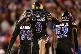 After an absolutely amazing conversation with my guy @CoachPanagos I am blessed and honored to say I have received my 9th Divison 1 Offer from The University Of Kansas!!!!! #RockChalk and Go JayHawks!!!! Glory unto Jesus!!!