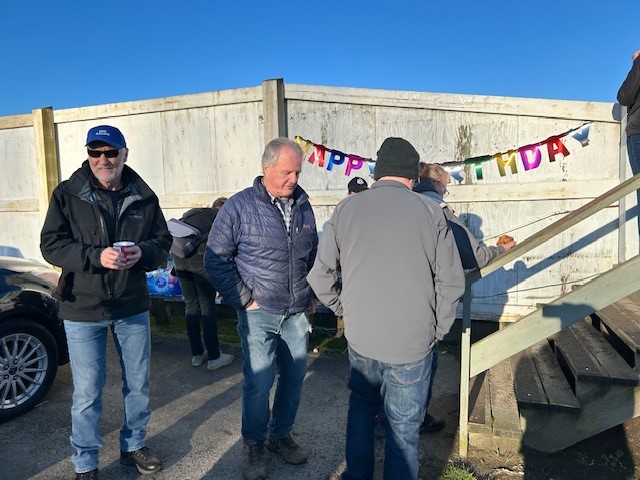 denisepraill's tweet photo. We traded the Easter Bunny for a terrific morning of Spring Training at @hastingsraces today ~ BIG thanks to @HSTRacingClub members &amp; everyone who dropped by &amp; enjoyed coffee &amp; treats at our first @HBPA_BC  'Breakfast with the Horses' for the 2024 season. @horseracing_bc ❤️🏇☀️ https://t.co/DjJuUIBfy3