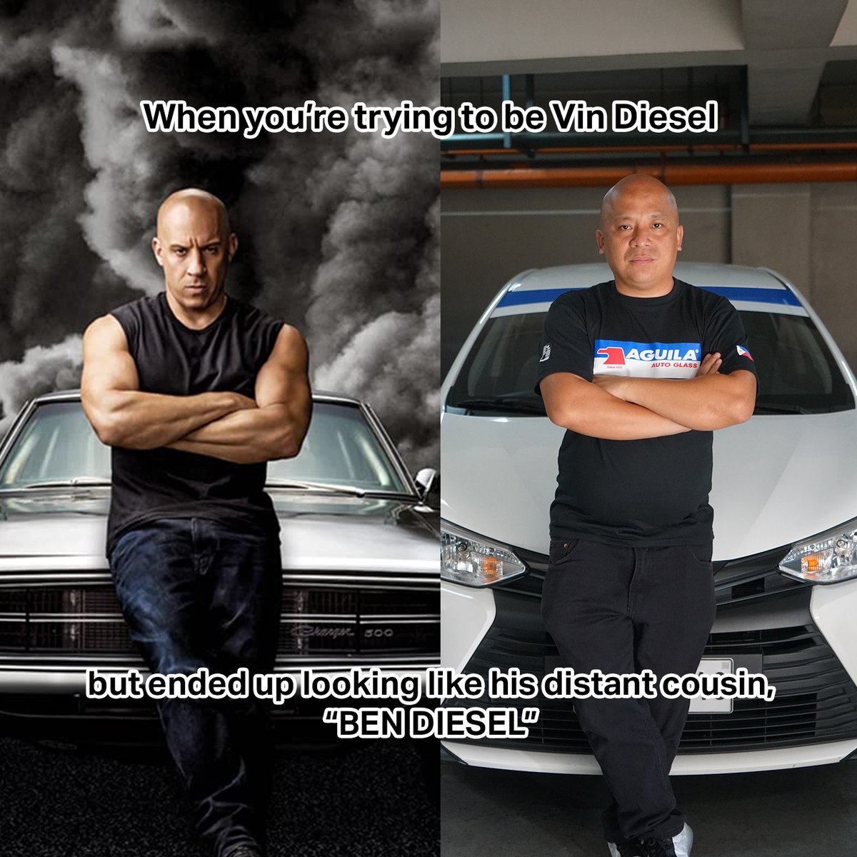AguilaAutoGlass's tweet image. Akala nyo si Vin Diesel, noh? Akala din namin, eh!
Happy April Fools Day, mga Ka-Aguila!

#AprilFoolsDay #AprilFools2024 #72YearsofLeadership #BidaSaKalsada #Aguila #AguilaAutoGlass #AguilaGlass #AlagangAguila #Dial863Glass #Glass #NeedGlass? #Windshield  #WindshieldReplacement