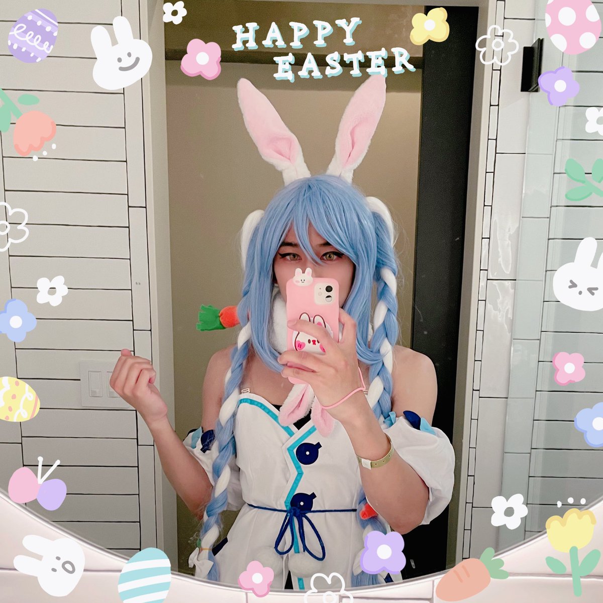 zer0teabunny's tweet photo. Bring back some Pekora for Easter! Happy Easter~! 🐰🌷🐣
Origin: Hololive
Character: Usada Pekora
Date Taken: Anime Expo 2022
#hololivecosplay #hololive #ax2022 #animeexpo #animeexpo2022 https://t.co/ljM2l9IqjZ