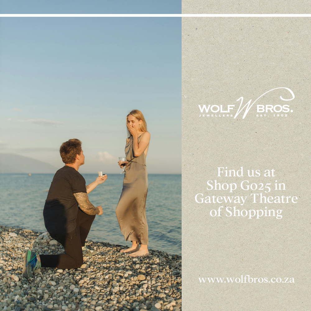 Hello Durban! 👋 Wolf Brothers is one of the oldest jewellery manufacturers and watch retailers in South Africa. They have been crafting elegance since 1902, and recently expanded to Gateway 🤩 Shop luxury jewellery with a family touch at Wolf Brothers shop G025 ✨ #Gateway