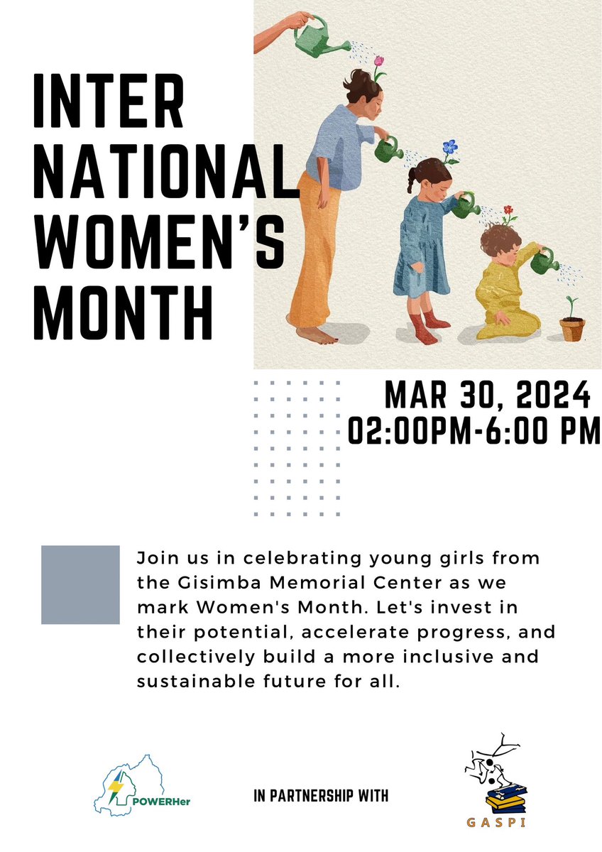 POWERHer1's tweet photo. On March 30th, as Women's Month drew to a close, @POWERHer1 celebrated the young girls and boys of @GisimbaI during an after-school program aimed at fostering their holistic development. These sessions provide invaluable opportunities for growth and learning. 1/2 https://t.co/pMyKSJkP5c