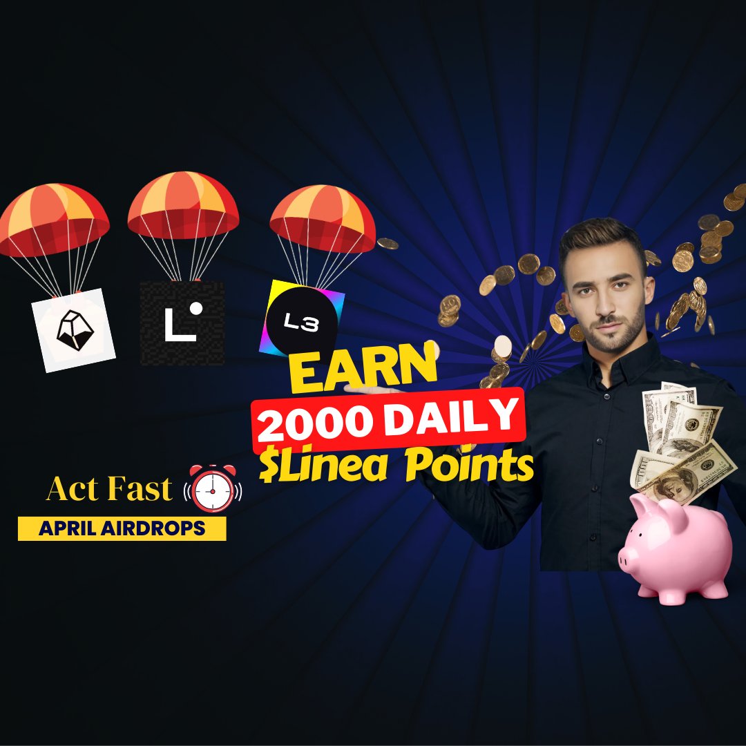 Claim 2000 LXP L $Linea points daily ,  $L3 I $Stakestone I $DOP I $Zeta... youtu.be/rNyxDF8OUo4?si…