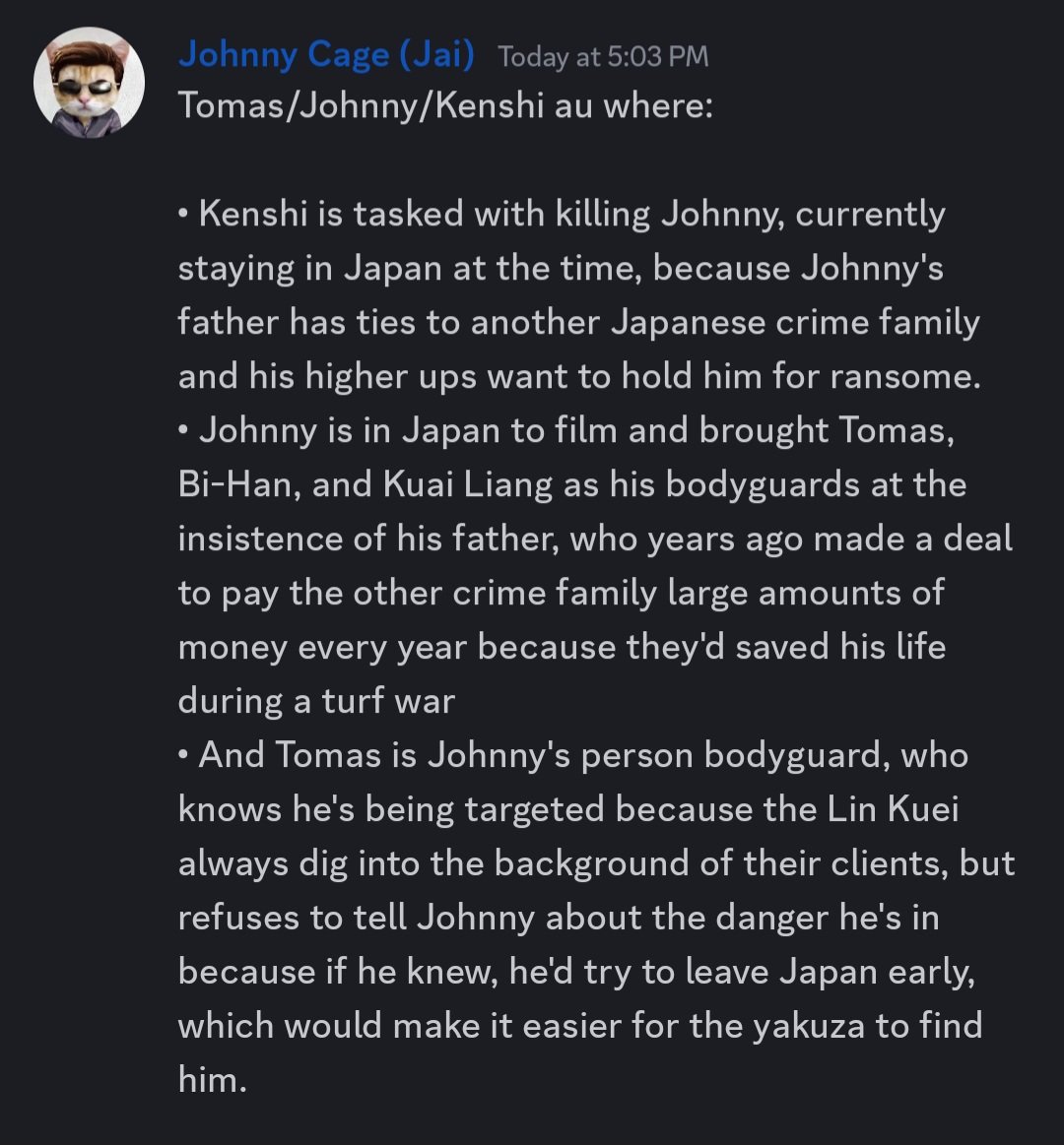 Jai_Is_Dead's tweet photo. Silly little au idea :] #cagesmoke #johnshi #SmoKen #KenCageSmoke (I pulled the last two ship names out of my ass 😭) https://t.co/jodIBysdoF