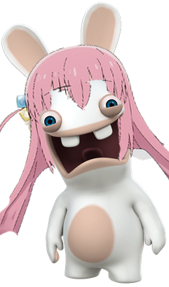 DailyBocchiBTR's tweet photo. Bocchi the Rabbid, bwah. https://t.co/5zQw1dqDQu