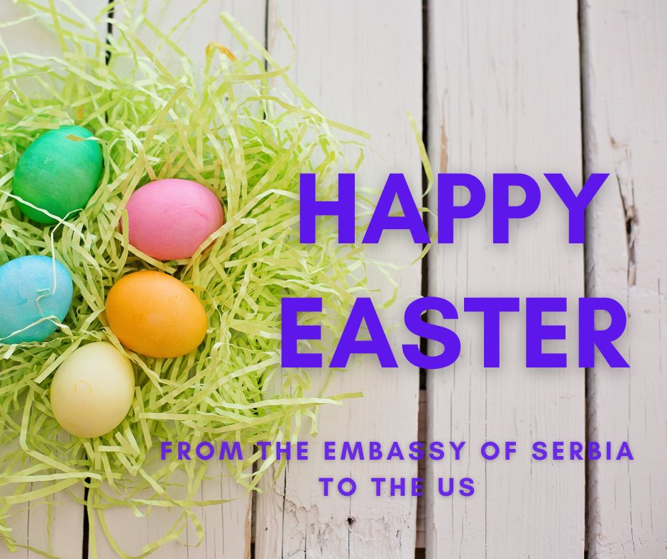 Happy #Easter to everyone celebrating today! May this day bring joyful celebrations with your families and loved ones, and spread messages of peace and hope all over the world.