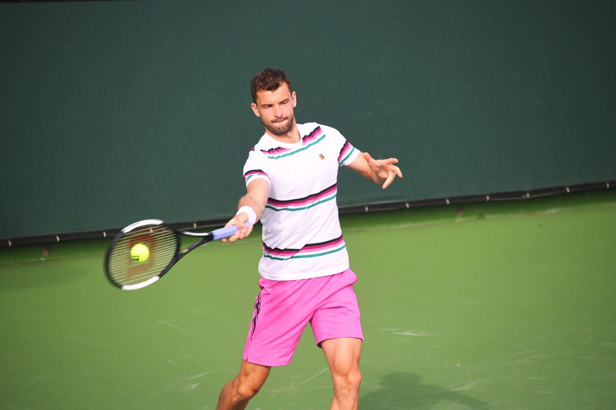 StephBeEyePhoto's tweet photo. Just wanted a little @GrigorDimitrov appreciation post. This was from 2019 at Indian Wells, CA. 🫶🏽 https://t.co/5Wk0UzesLZ
