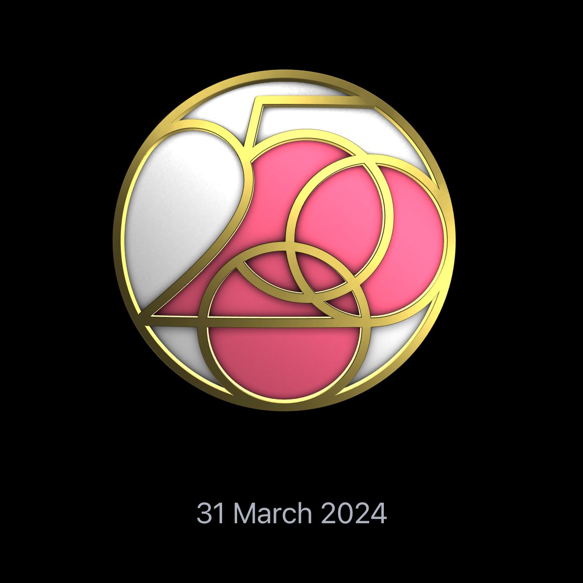 I hit my daily Move goal for the 2.500th time on my #AppleWatch.