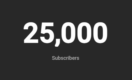 Lets Go Reached 25k Subs Today!!!!