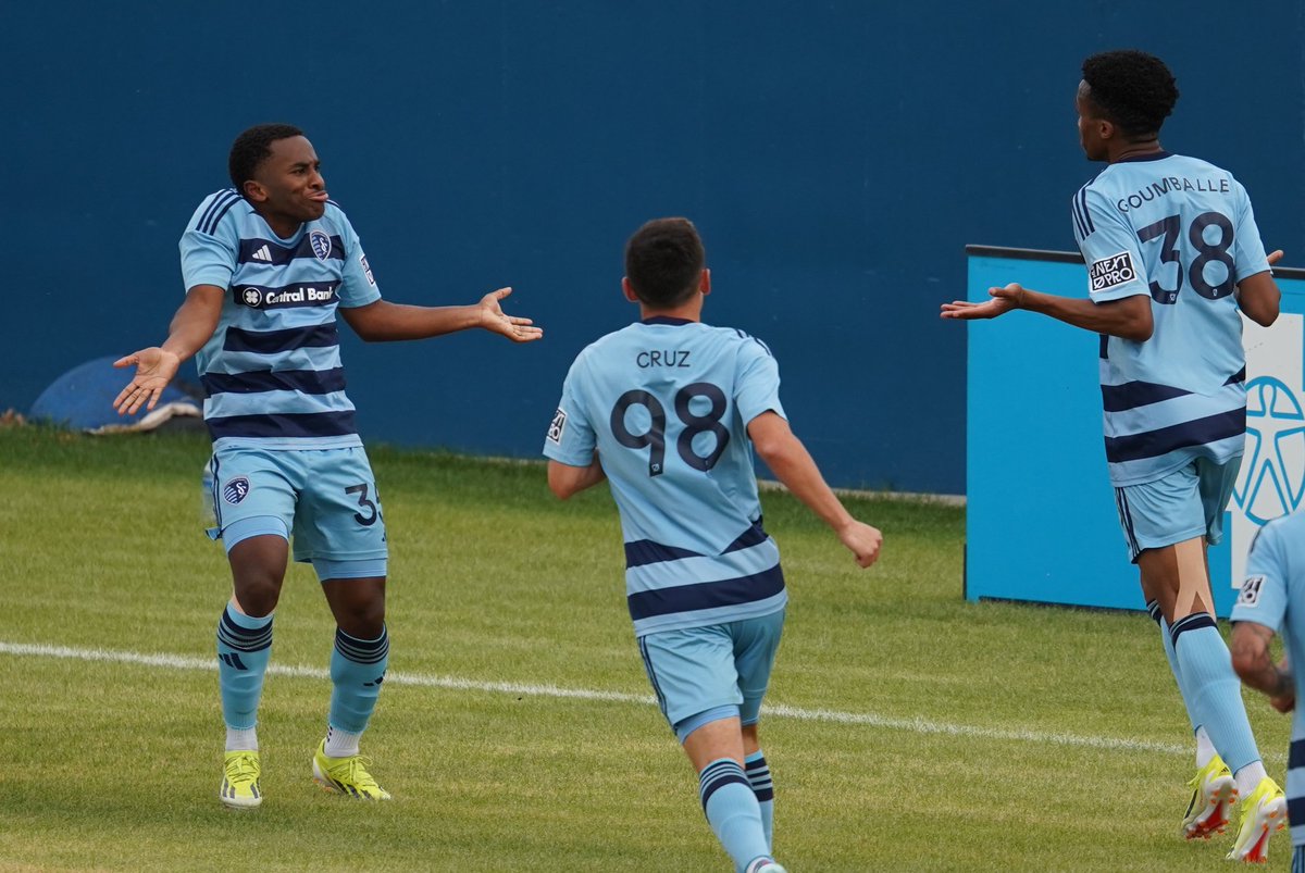 That first pro goal feeling! #SKCvSTL