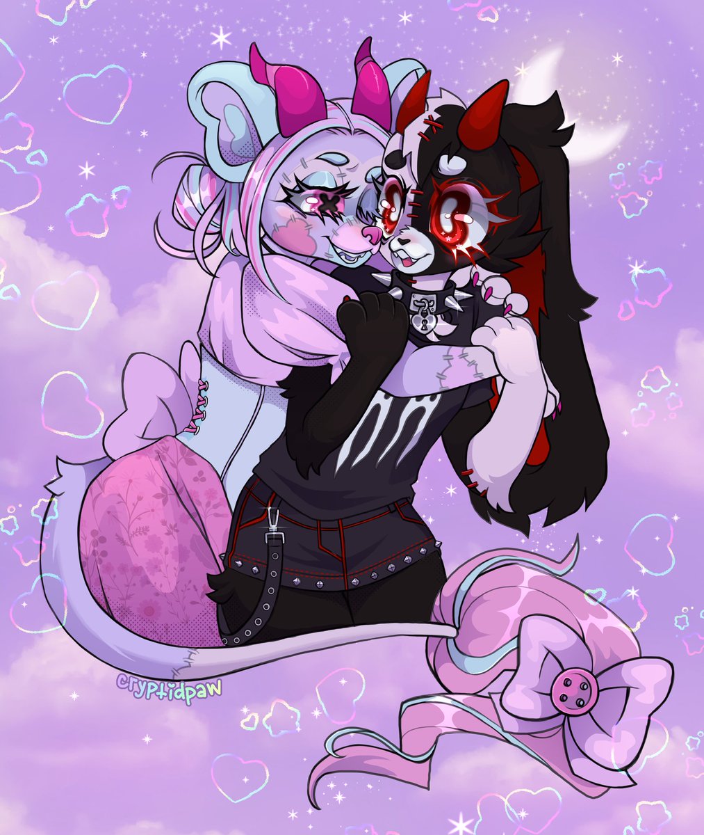 cryptidpaw's tweet image. 🏳️‍⚧️💖 Happy Trans Day to my wife 💖🏳️‍⚧️