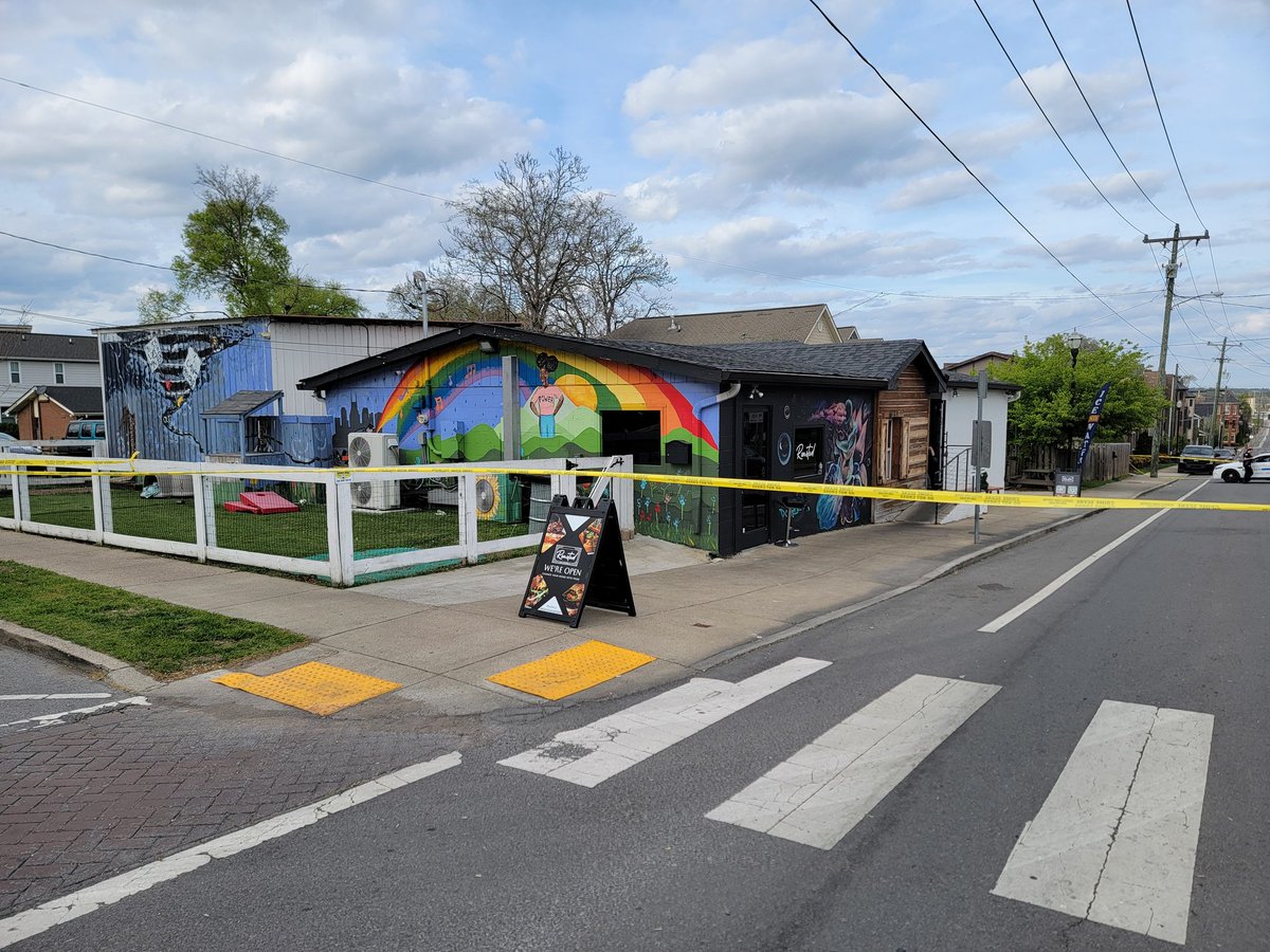 MNPDNashville's tweet photo. BREAKING: Detectives are working to determine the motive for this gunman opening fire during Sunday brunch at Roasted on Garfield St. 1 man killed, several others hurt, non-critically. Shooting occurred at 3 p.m. Gunman fled in this Mercedes GLS 450. Know him? 615-862-8600. https://t.co/bwJrCjwmhf