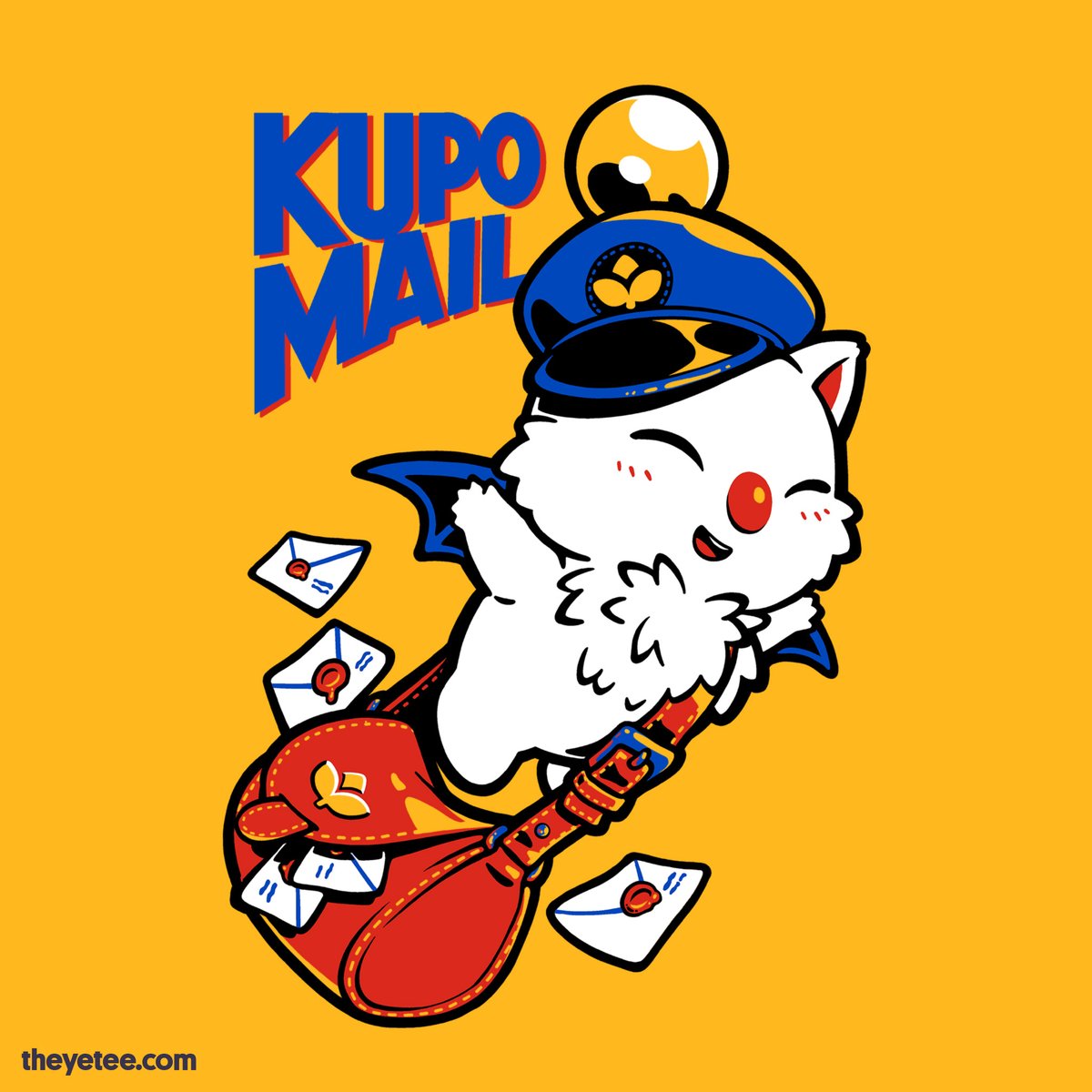 モーグリ 「You'd better keep forwarding this chain 」|The Yetee 🌈のイラスト