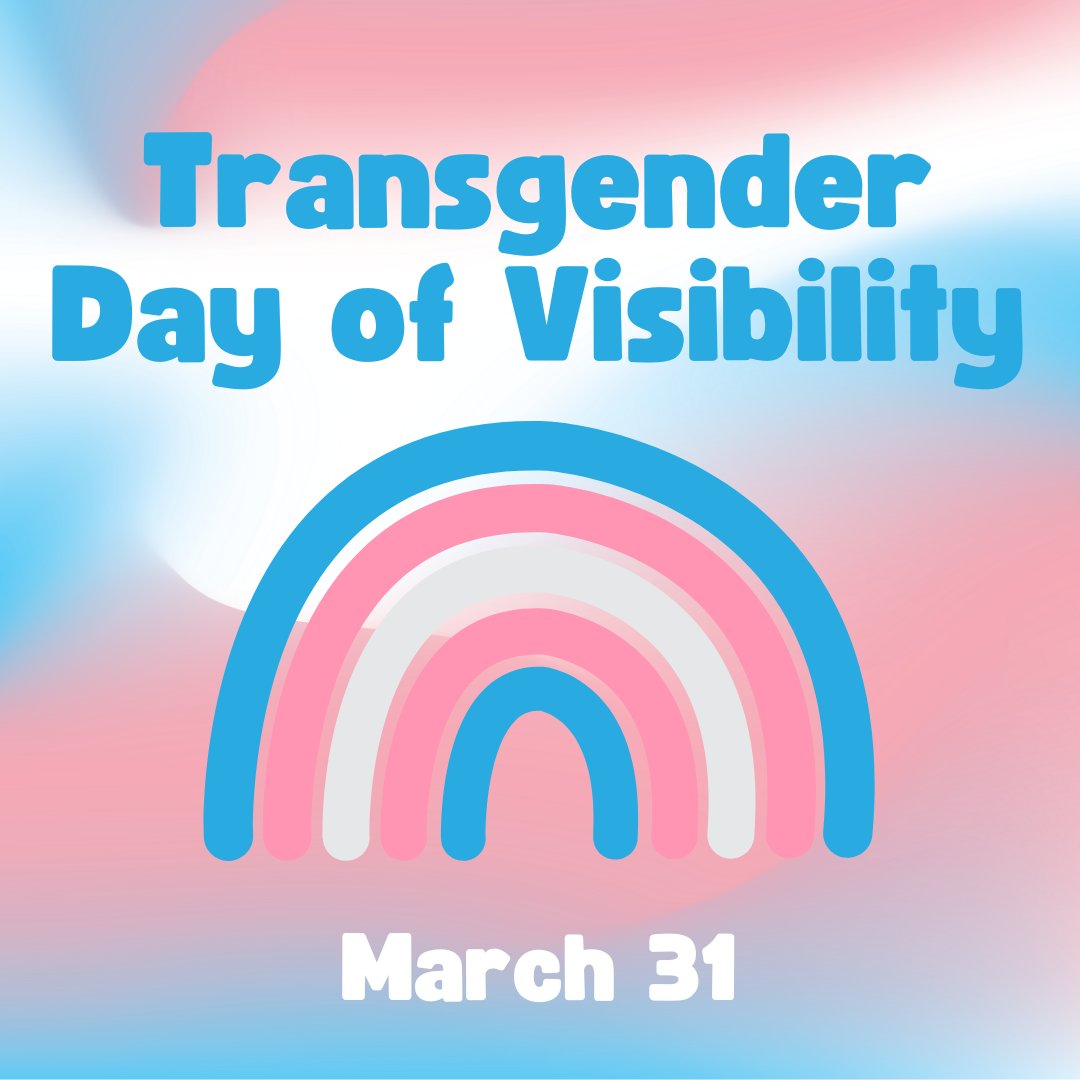 On Transgender Day of Visibility, we honor the lives and contributions of transgender and nonbinary people while raising awareness of the work still needed to ensure the equality and dignity of transgender and nonbinary people everywhere #TDOV