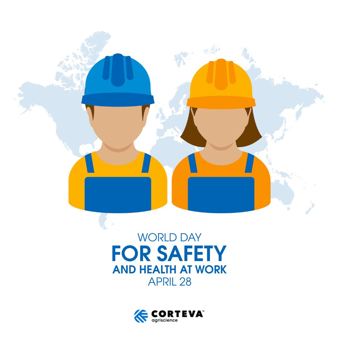 On World Day of Safety and Health at Work, Corteva reaffirms commitment to promoting safe & healthy working environments in agriculture. We prioritise well-being of farmers & workers through partnerships, training & awareness. Let's create a thriving sector that values its people