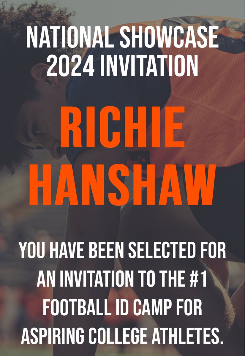 Thank you exact sports for this invitation @EXACTSports @Coach_Bland77 @toy_glenn23 @JakeSayers2 @nlevelsports @NlevelSportAcad @WeekiWacheeFB