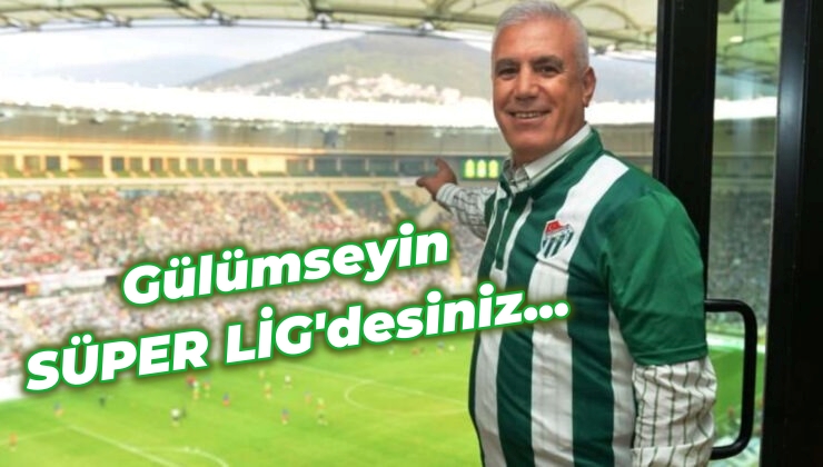 Türkiye'nin en güzel şehri Bursa en kısa zamanda şehrin her yerinde 'Gülümseyin, Süper Lig'desiniz' yazılı reklam panolarını görmek istiyor ! @mustafabozbey