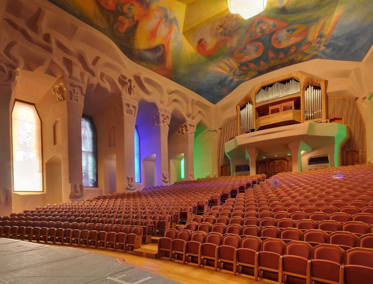 sighswoon's tweet image. Rudolf Steiner’s Goetheanum awaits you