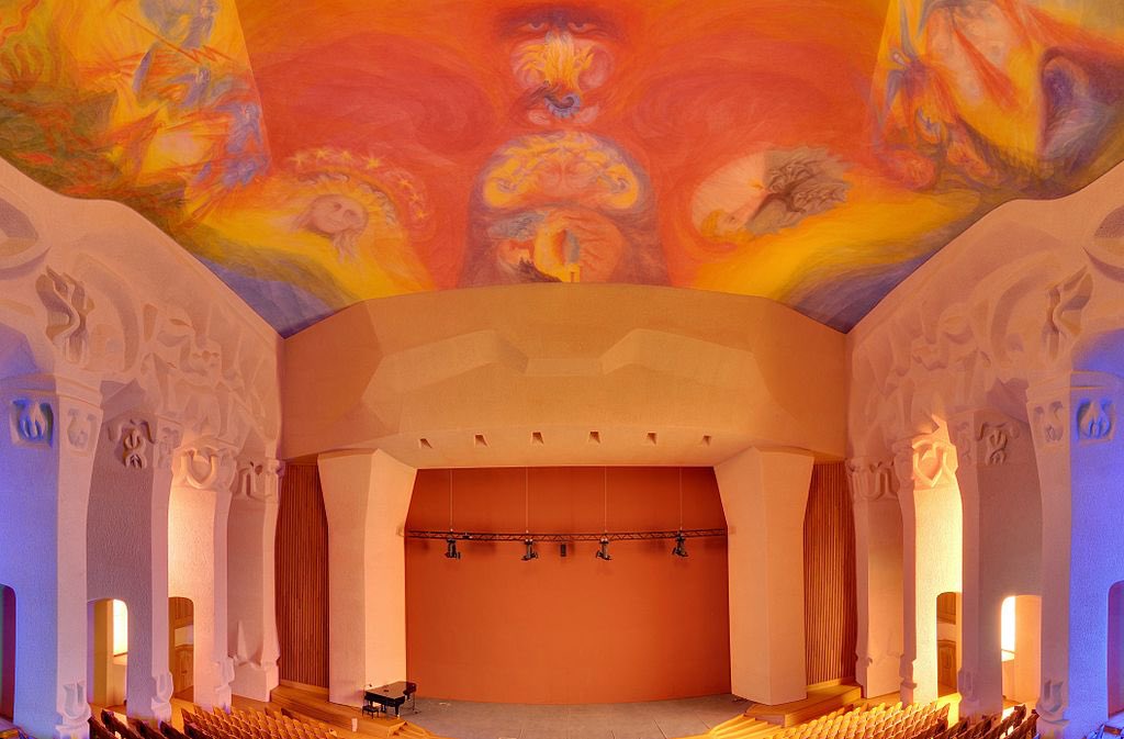 sighswoon's tweet image. Rudolf Steiner’s Goetheanum awaits you