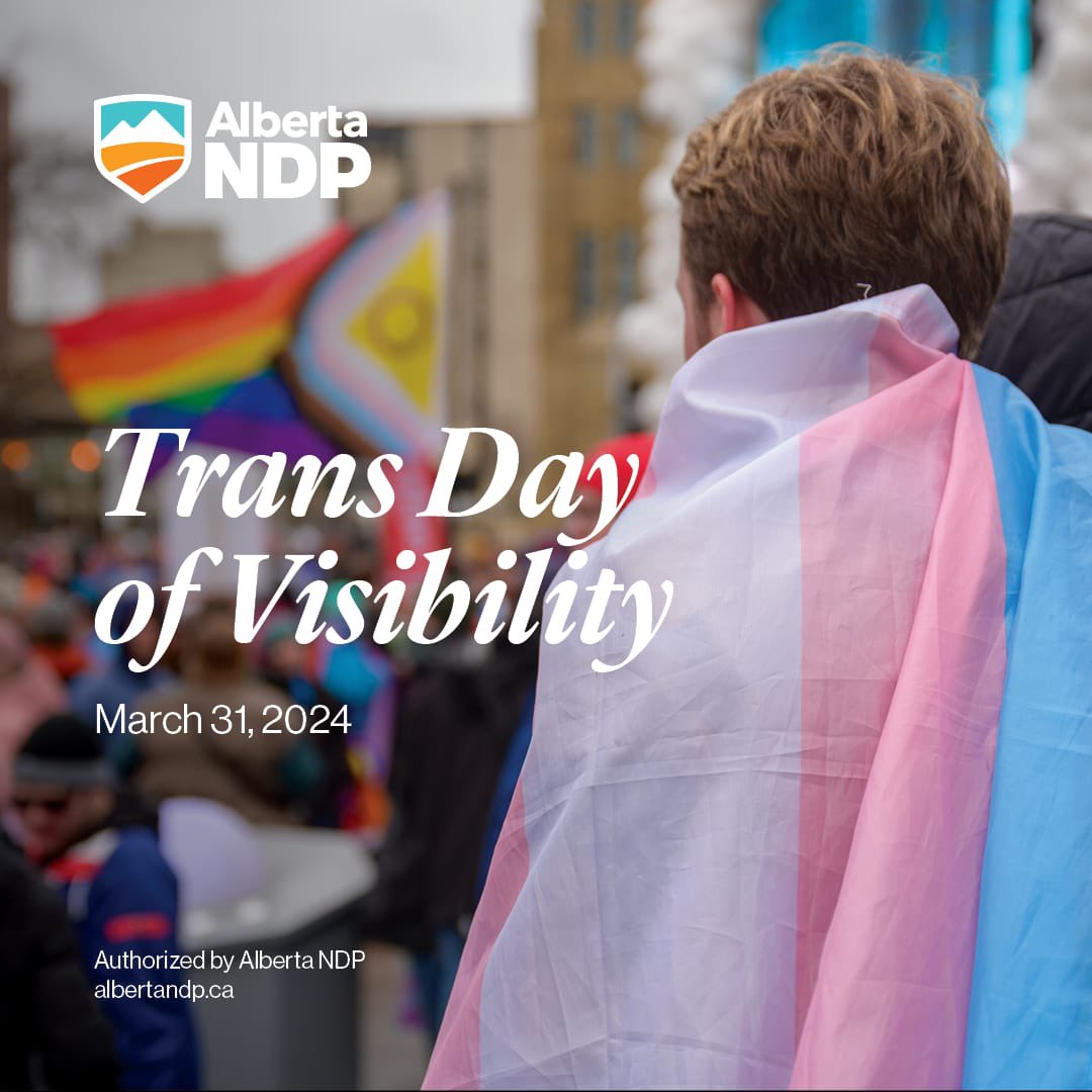Today we mark #TransDayOfVisibility and this year, the day comes with greater urgency and importance than ever. Trans rights are human rights. 🏳️‍⚧️ And we will not back down from standing up for human rights today and every day.