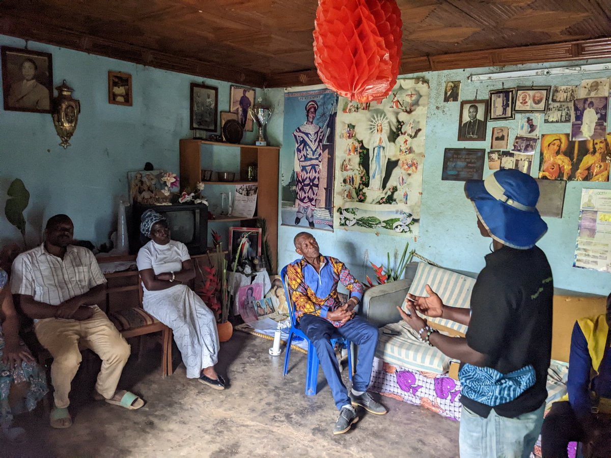 DrSmithBarryBe1's tweet photo. Rural communities are the bread basket of cities.. but the agriculture they practice is not sustainable. And in so doing we took the initiative to train this market gardeners on Sustainable agriculture. https://t.co/2WOfF2R4mC