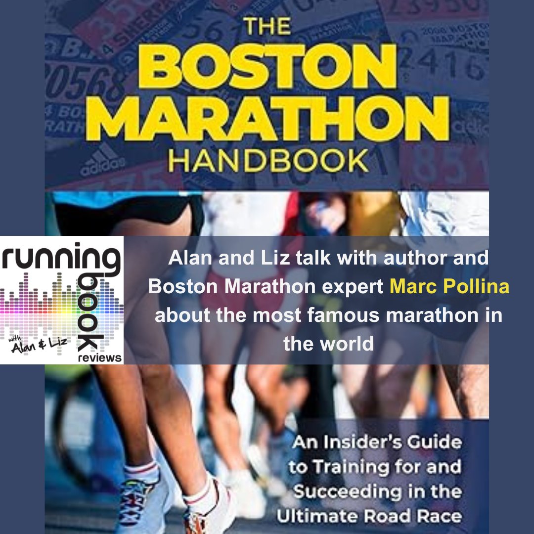 Just in time for the upcoming Boston Marathon, check out our podcast discussion with @marcwpollina  about his Boston Marathon Handbook. @RLPGBooks @FalconGuides @GlobePequot #bostonmarathon #runningbooks