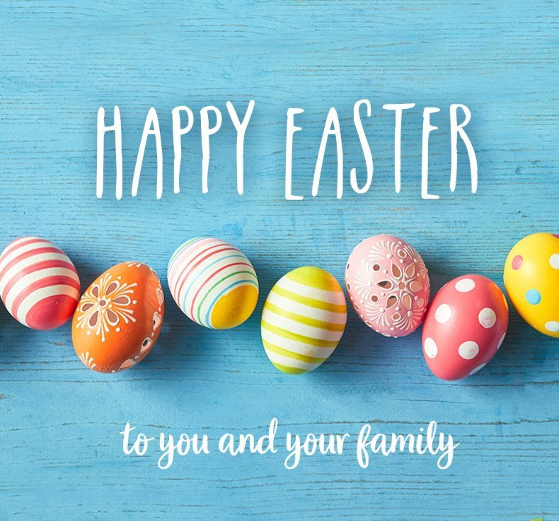 #HappyEaster to everyone celebrating especially to our Christian friends  around the world. May this holiest of holy days be meaningful and filled with hope & light. #HappyEaster