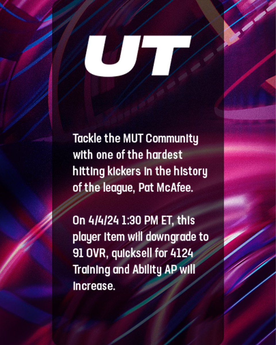 Madden Ultimate Team tweet media