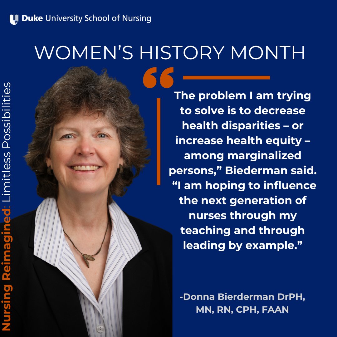 #WomensHistoryMonth is a time to reflect on & honor women throughout history including our amazing faculty who have significantly contributed to the field of nursing & healthcare. As we close out the month, we are proud to highlight a few of our remarkable faculty members.