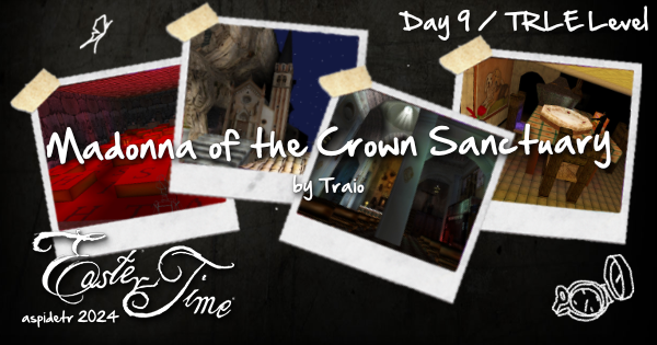 aspidetr's tweet photo. #AET24 #AspidetrEasterTime24 - Day9 - Tomb Raider Custom Level: "Madonna of the Crown Sanctuary" by Traio ... let's play together!
#AspidetrEasterTime #TombRaider #LaraCroft #TombRaiderLevelEditor #TRLE #TEN #TRLElevel #TombRaiderCustomLevel #Traio
https://t.co/Rn0YZzm5pD https://t.co/ktR4ACyCpK