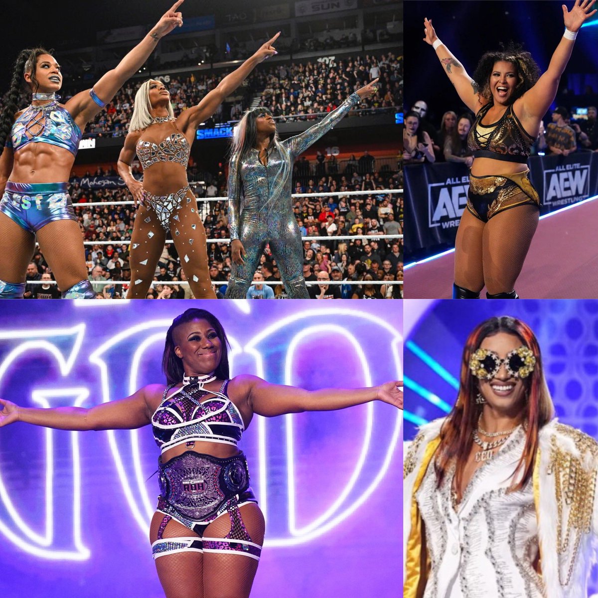 Women’s Herstory Month Day 31: Black women are the blueprint. We are stars. We are champions. We are your strongest voices. We raise the bar. Super grateful to be a Black woman in the space of wrestling. Thank you for supporting THE <a href="/hardywrestlepod/">Hardy Wrestling Podcast</a>! #WomensHistoryMonth
