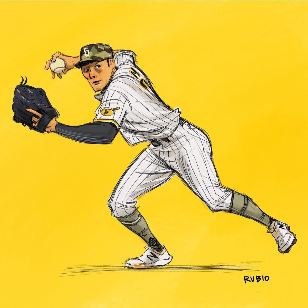 PADRES WIN! Nice to see the bats return! And I know… I gotta do a new #HaSeongKim drawing! I’m in San Francisco with the family right now. #SanDiegoPadres @Padres #FriarFaithful GO PADRES! 🙌🏾🙌🙌🏾🙌