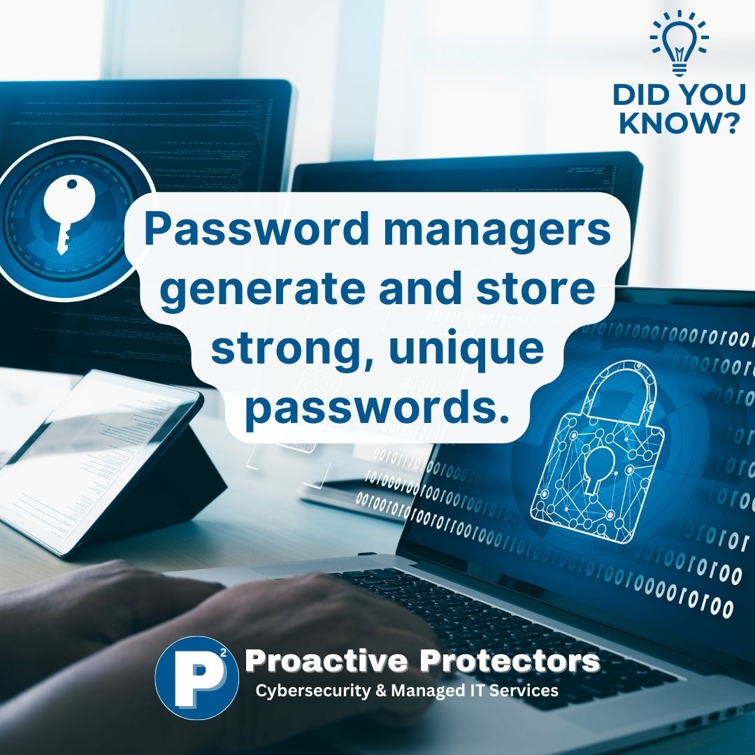 P2_Cyber's tweet image. Password managers: Your key to better cybersecurity. #PasswordManagement #P2 #ProactiveProtectors #Cybersecurity #TechBizCEO