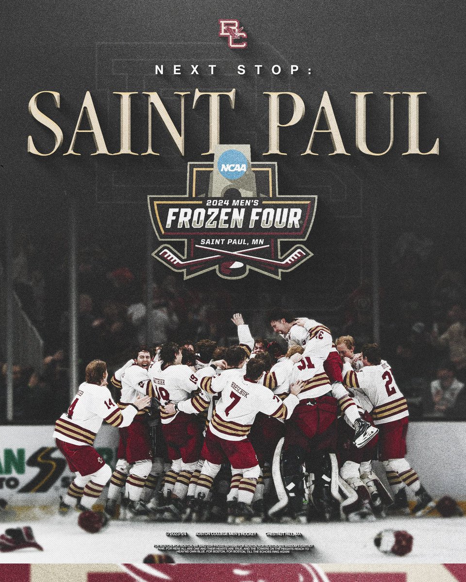 JACK MALONE’S OT GAME-WINNER SENDS US TO THE FROZEN FOUR‼️