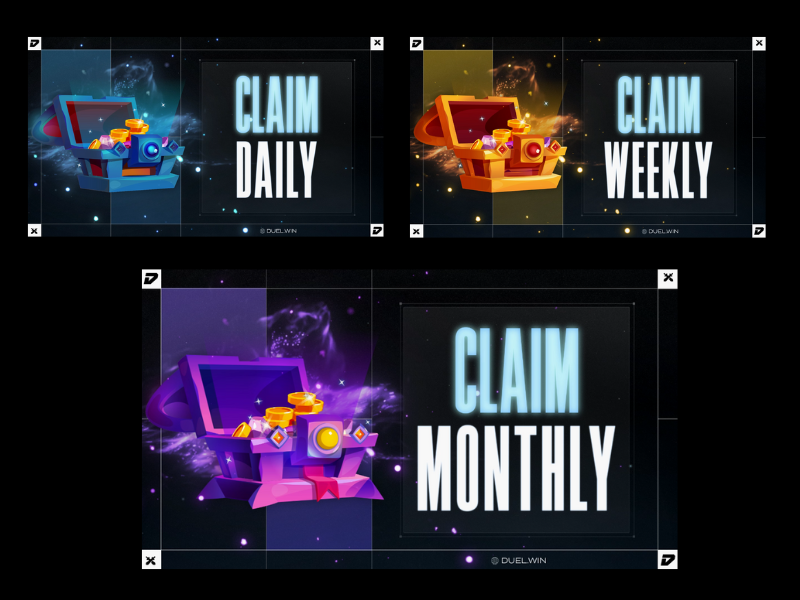 To-do list for today: 

Celebrate Easter Sunday ✅
Claim Daily Chest ✅
Claim Weekly Chest ✅
Claim ✨ Monthly Chest ✨✅

Busy, busy day!