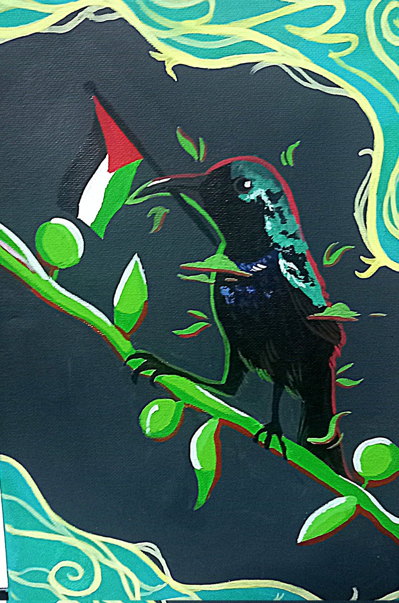 catspacesailor's tweet image. Admiren, la obra qué pinté para el evento de @cspalestinagdl
La gente que habita un lugar y lo llama hogar no lo destruye