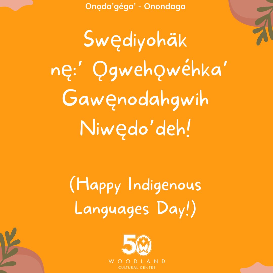 Swędiyoha:k nę: Ǫgwehǫweka’ Nigawęnǫ’dęh Niwędo’dę! DONATE: l8r.it/YaA0 #OnHeritage #OntarioHistory #Indigenous #IndigenousVoices #IndigenousArt #IndigenousEvents #FirstNations #FN #IndigenousKnowledge #IndigenousCulture #BrantOnt #TruthandReconciliation