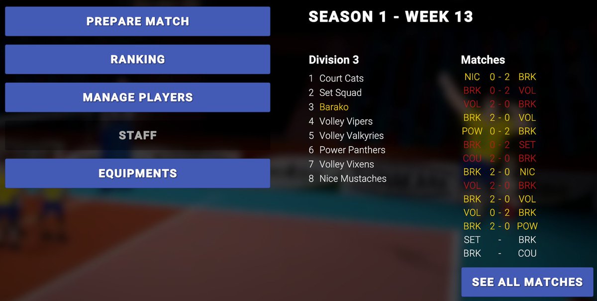 GAME DEV RULES ♥
#1 - Never listen to players
#2 - Always listen to players

store.steampowered.com/news/app/17692…

#SpikairVolleyball #Volleyball #GameDev #GameDeveloper #GameDevs #IndieDev #IndieGame #IndieGameDev #IndieGameDeveloper #IndieGames #VideoGames #VideoGaming #自作ゲーム